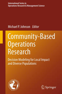 Vorderes Coverbild Community-Based Operations Research