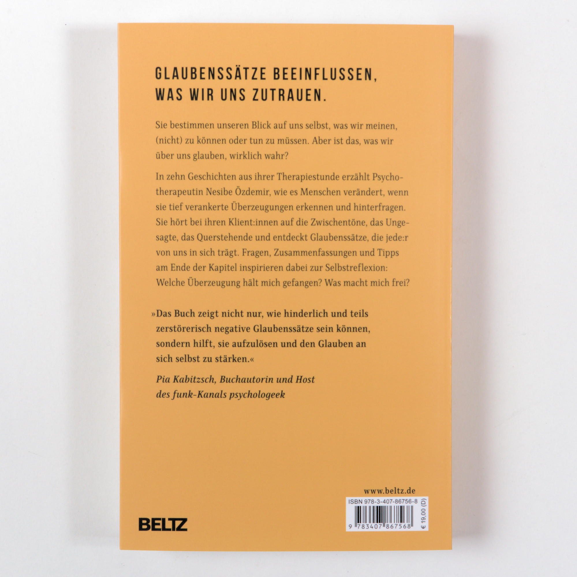 Rückseitencover Was wir glauben, wer wir sind