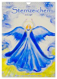Vorderes Coverbild Dein Sternzeichen als Engel (Wandkalender 2025 DIN A4 hoch), CALVENDO Monatskalender