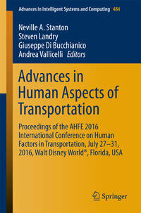 Vorderes Coverbild Advances in Human Aspects of Transportation