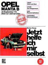 Vorderes Coverbild Opel Manta B (75-88) ohne 1,3 und 1,8 Liter