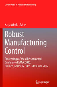 Vorderes Coverbild Robust Manufacturing Control