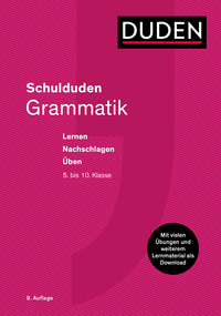 Vorderes Coverbild Schulduden Grammatik