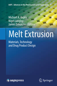 Vorderes Coverbild Melt Extrusion