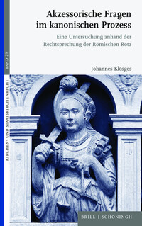Vorderes Coverbild Akzessorische Fragen im kanonischen Prozess