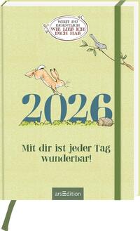 Vorderes Coverbild Buchkalender Weißt du eigentlich, wie lieb ich dich hab? 2026