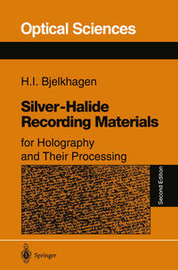 Vorderes Coverbild Silver-Halide Recording Materials