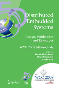 Vorderes Coverbild Distributed Embedded Systems: Design, Middleware and Resources