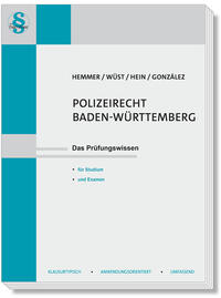 Vorderes Coverbild Polizeirecht Baden-Württemberg