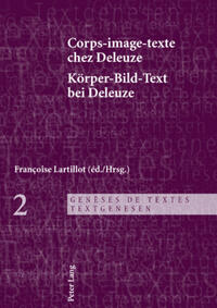 Vorderes Coverbild Corps-image-texte chez Deleuze- Körper-Bild-Text bei Deleuze