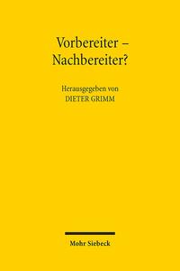 Vorderes Coverbild Vorbereiter - Nachbereiter?