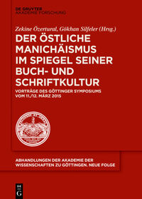 Vorderes Coverbild Der östliche Manichäismus im Spiegel seiner Buch- und Schriftkultur