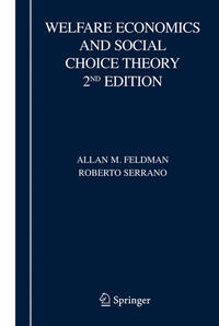 Vorderes Coverbild Welfare Economics and Social Choice Theory