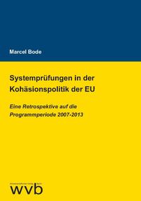 Vorderes Coverbild Systemprüfungen in der Kohäsionspolitik der EU