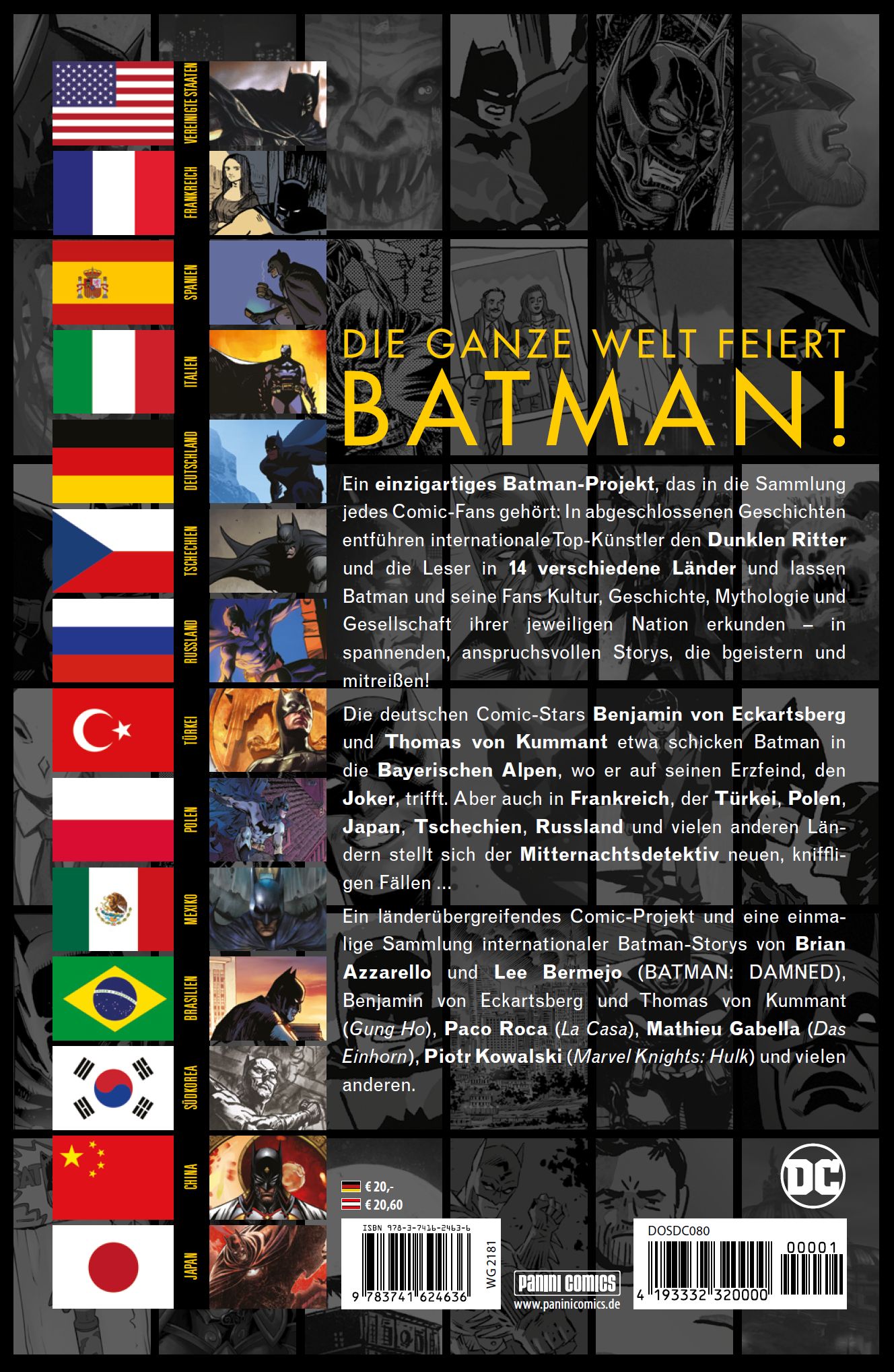 Rückseitencover Batman: The World