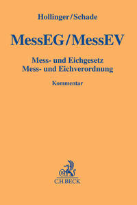 Vorderes Coverbild Mess- und Eichgesetz, Mess- und Eichverordnung