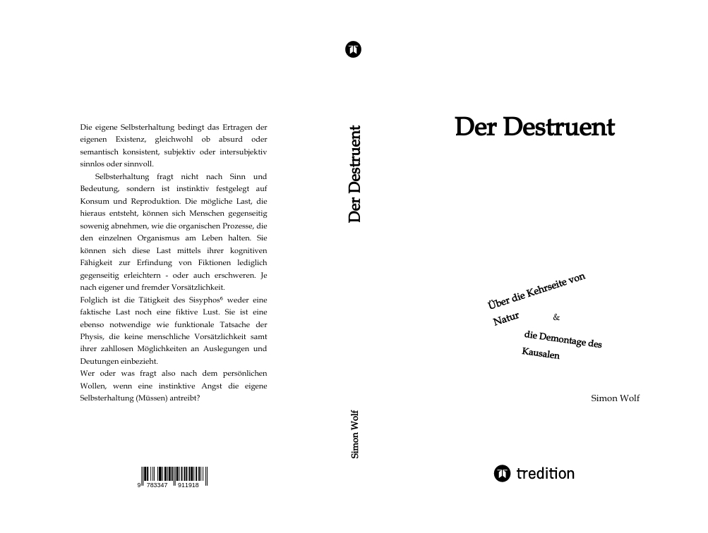 Gesamtes Coverbild DER DESTRUENT