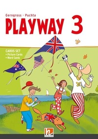 Vorderes Coverbild Playway 3 (Lehrplan 2023), Cards Set