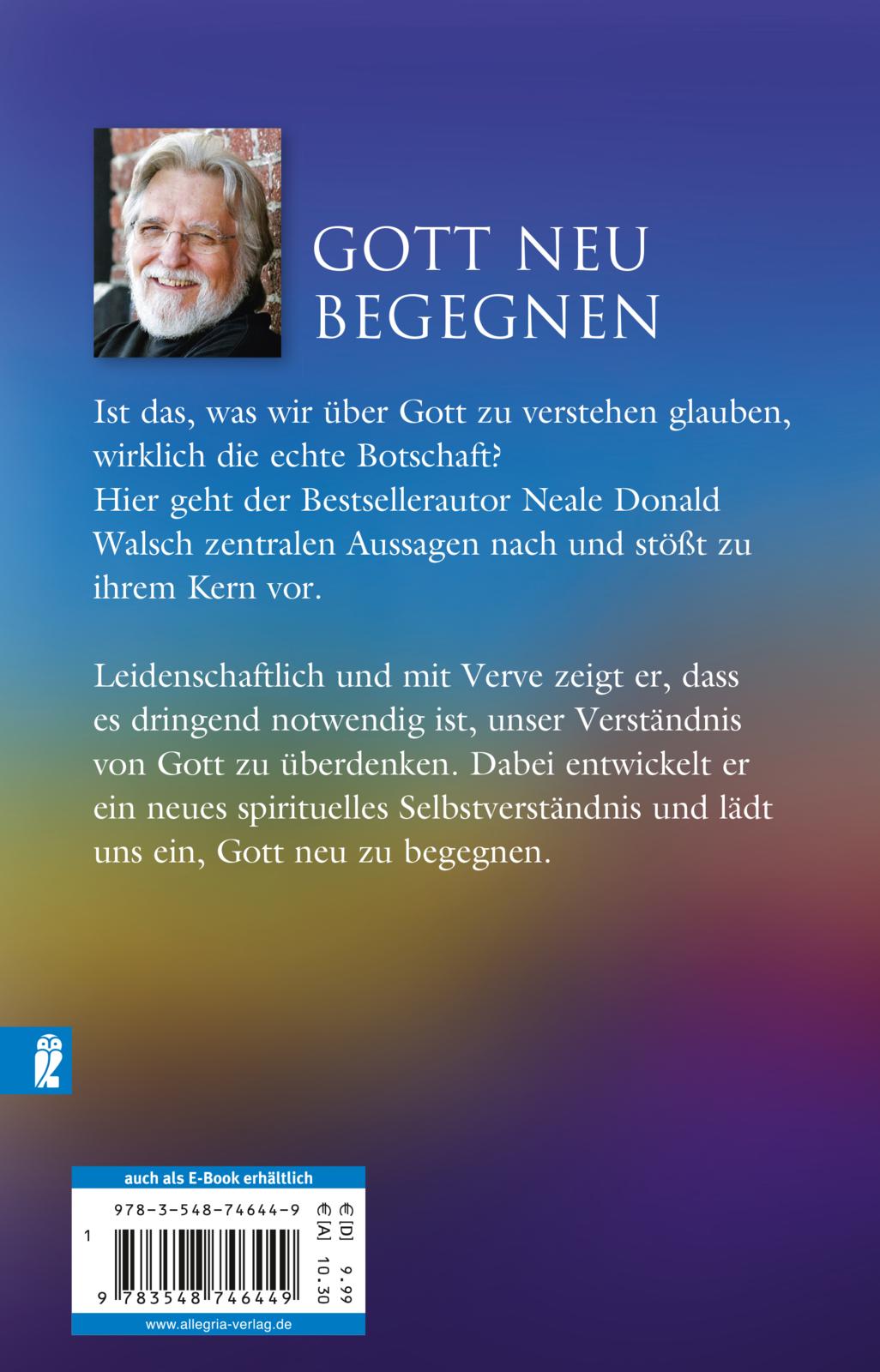 Rückseitencover Gottes Botschaft an die Welt