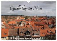 Vorderes Coverbild Quedlinburg im Harz (Wandkalender 2025 DIN A3 quer), CALVENDO Monatskalender