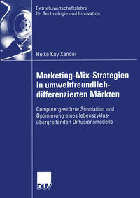 Vorderes Coverbild Marketing-Mix-Strategien in umweltfreundlich-differenzierten Märkten