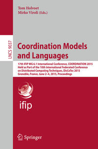 Vorderes Coverbild Coordination Models and Languages