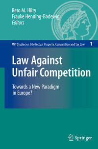 Vorderes Coverbild Law Against Unfair Competition