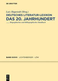 Vorderes Coverbild Lichtenberger - Löw