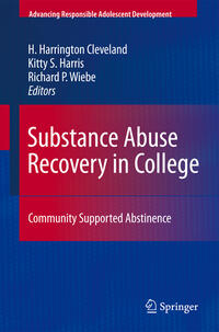 Vorderes Coverbild Substance Abuse Recovery in College