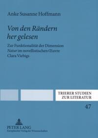 Vorderes Coverbild «Von den Rändern her gelesen»