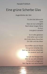 Vorderes Coverbild Eine grüne Scherbe Glas
