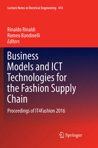 Vorderes Coverbild Business Models and ICT Technologies for the Fashion Supply Chain