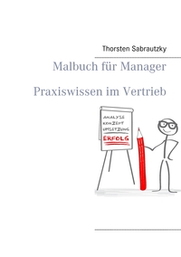 Vorderes Coverbild Malbuch für Manager