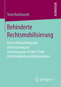 Vorderes Coverbild Behinderte Rechtsmobilisierung