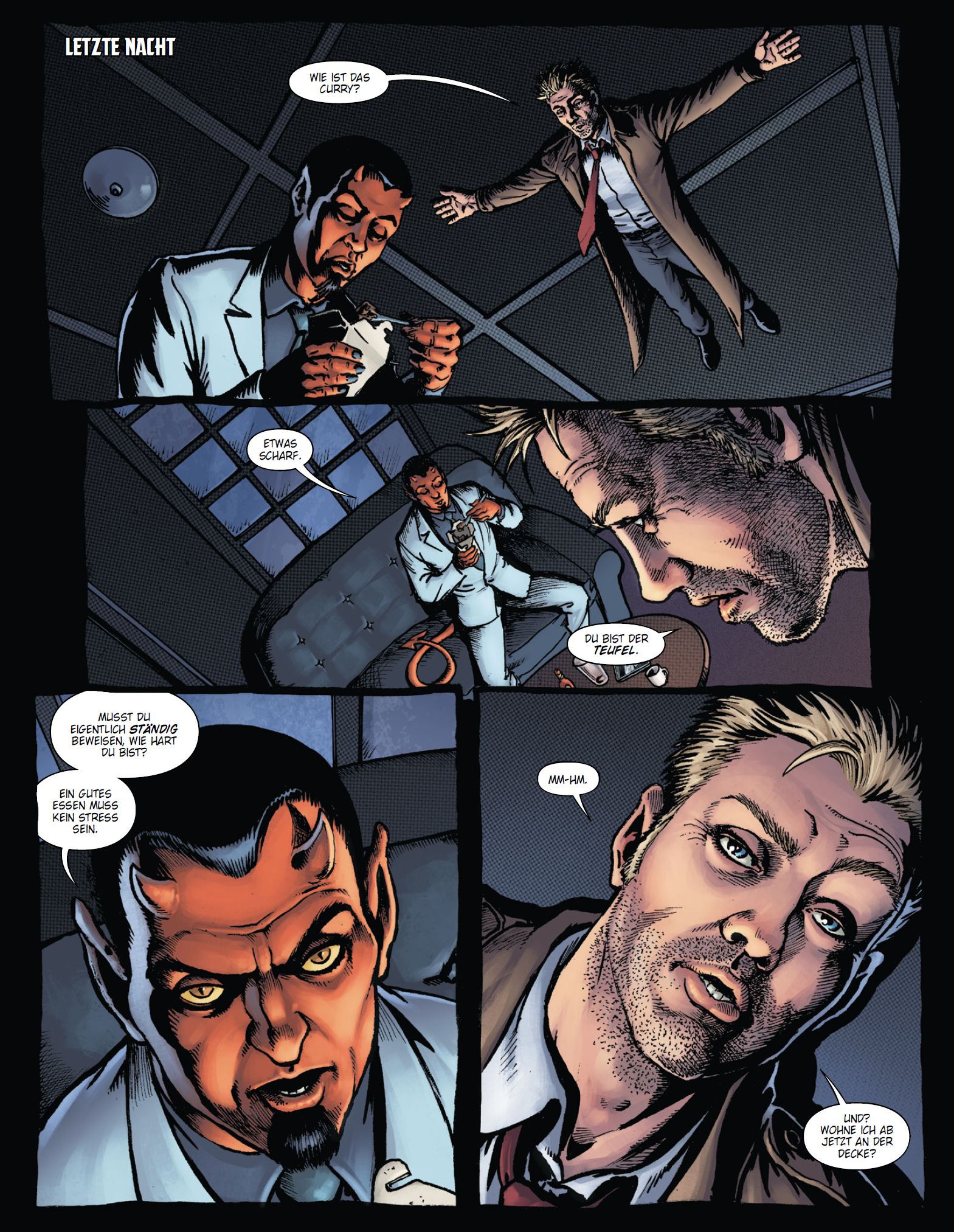 Beispielinhalt (Bild) Hellblazer: Gefallene Engel