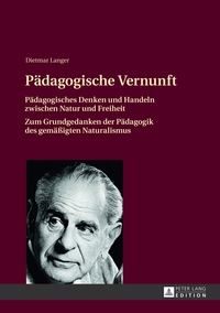 Vorderes Coverbild Pädagogische Vernunft