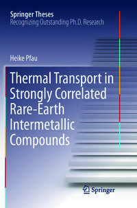 Vorderes Coverbild Thermal Transport in Strongly Correlated Rare-Earth Intermetallic Compounds