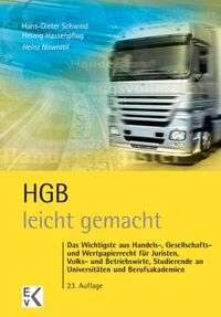 Vorderes Coverbild HGB – leicht gemacht.