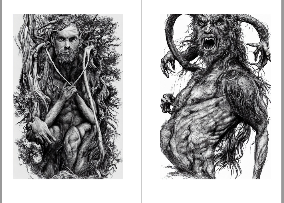 Beispielinhalt (Bild) Satyrs