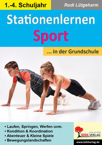 Vorderes Coverbild Stationenlernen Sport ... in der Grundschule
