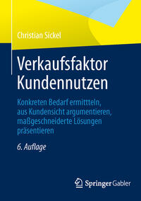 Vorderes Coverbild Verkaufsfaktor Kundennutzen