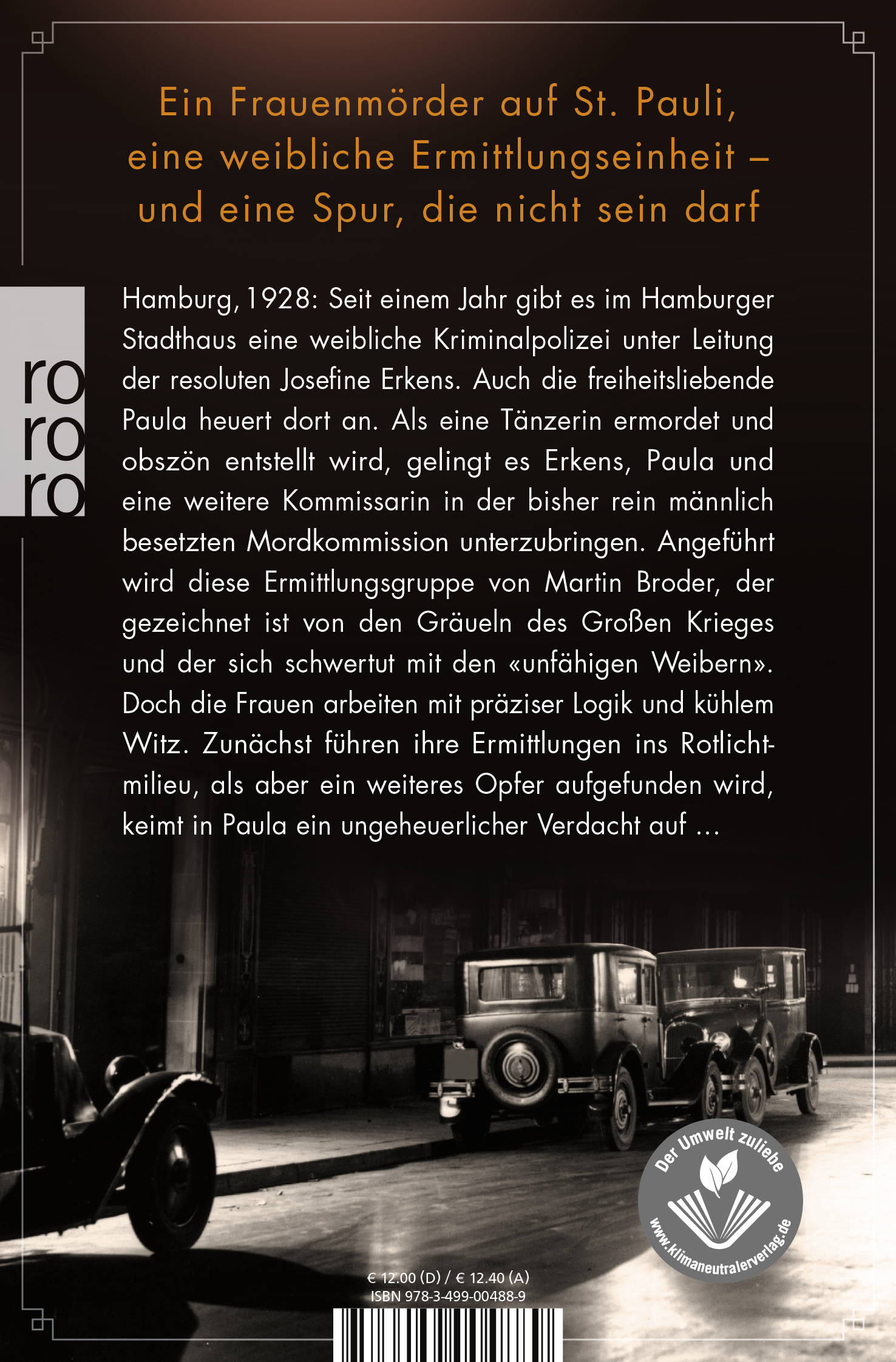 Rückseitencover Die stumme Tänzerin