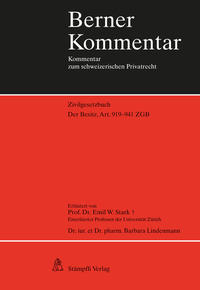 Vorderes Coverbild Der Besitz, Art. 919-941 ZGB