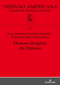 Vorderes Coverbild Donoso después de Donoso