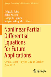 Vorderes Coverbild Nonlinear Partial Differential Equations for Future Applications