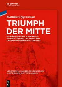 Vorderes Coverbild Triumph der Mitte