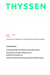 Vorderes Coverbild Scheitert Europa? Nachahmung und ihre Schattenseiten