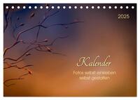 Vorderes Coverbild Kalender, Fotos selbst einkleben, selbst gestalten (Tischkalender 2025 DIN A5 quer), CALVENDO Monatskalender