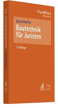 Vorderes Coverbild Bautechnik für Juristen