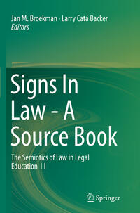 Vorderes Coverbild Signs In Law - A Source Book